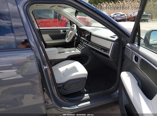 5NMP14GL6RH052748 2024 HYUNDAI SANTA FE Gray Вид салону спереду