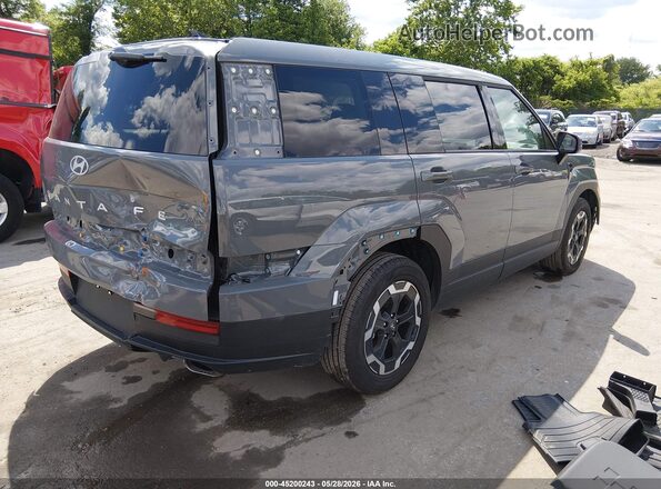5NMP14GL6RH052748 2024 HYUNDAI SANTA FE Gray Задня права чверть