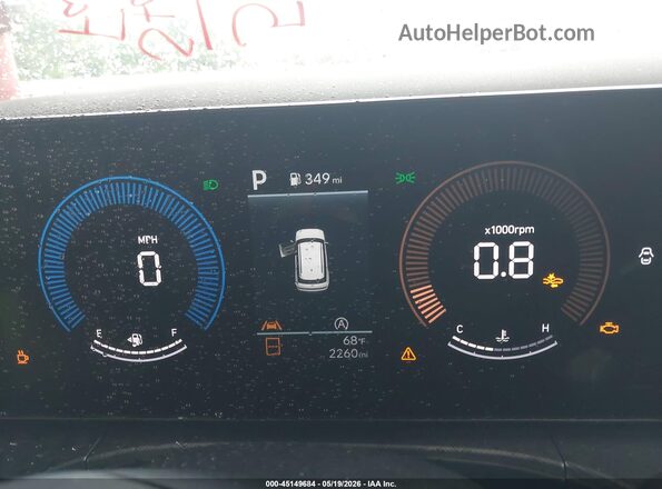 5NMP14GL8TH198611 2026 HYUNDAI SANTA FE Gray Vista de los asientos traseros