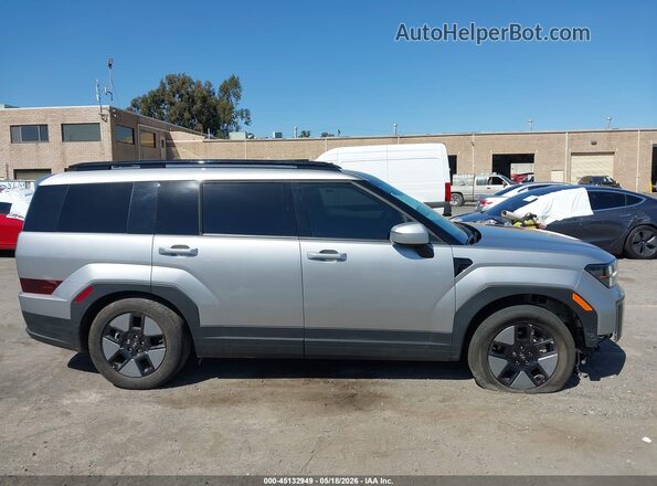 5NMP24G18SH019607 2025 HYUNDAI SANTA FE HYBRID Серебряный Вид задней части салона