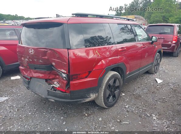 5NMP24G18SH043017 2025 HYUNDAI SANTA FE HYBRID Red Rear right