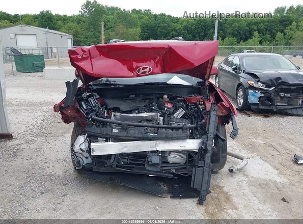 5NMP24GL2SH085295 2025 HYUNDAI SANTA FE Red Սալոնի հետևի տեսք