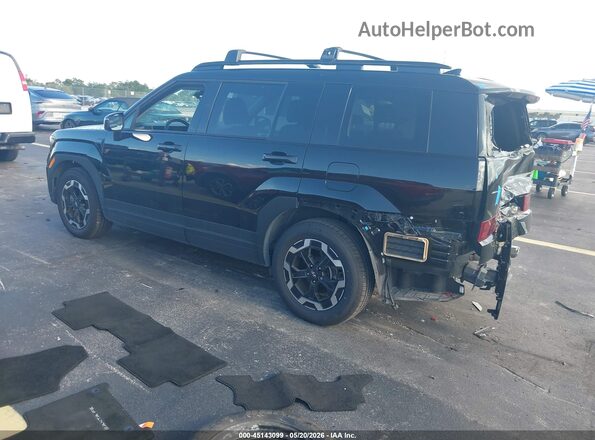 5NMP24GL3SH138814 2025 HYUNDAI SANTA FE Black Задня ліва чверть