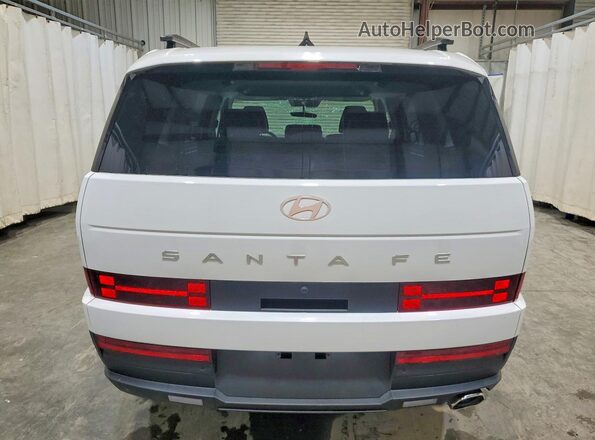 5NMP24GL4TH199641 2026 HYUNDAI SANTA White Vista trasera