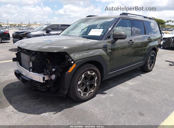 5NMP24GL5SH093648 2025 HYUNDAI SANTA FE Зеленый Передняя левая четверть