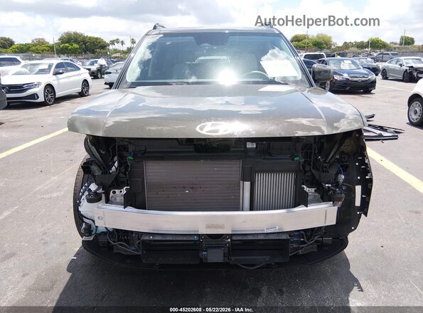5NMP24GL5SH093648 2025 HYUNDAI SANTA FE Зеленый Вид задней части салона