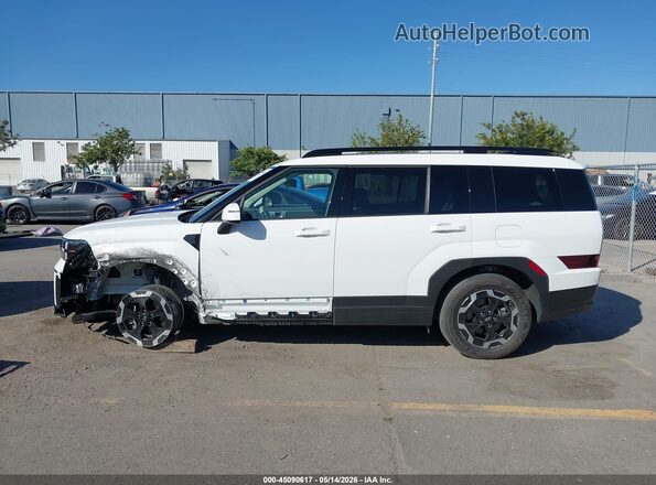 5NMP24GL5SH138894 2025 HYUNDAI SANTA FE White Vista interior trasera