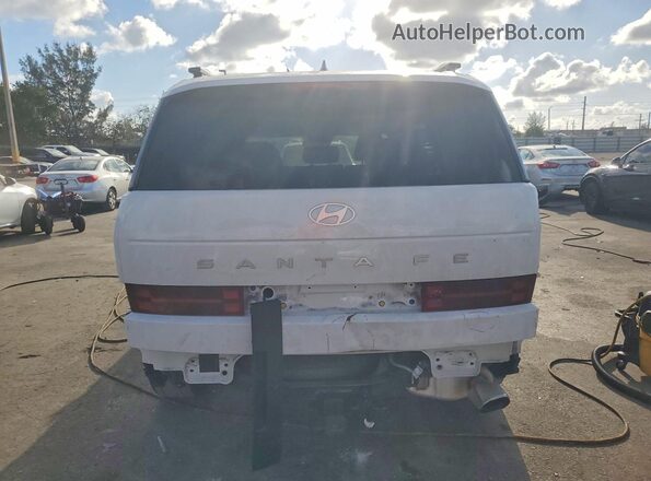 5NMP24GL6RH012148 2024 HYUNDAI SANTA White უკანა ხედი