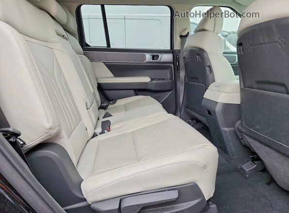 5NMP24GL7SH098852 2025 HYUNDAI SANTA Черный Вид задней части салона