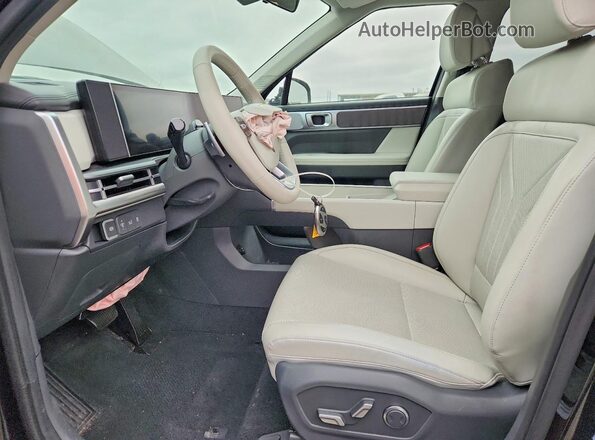 5NMP24GL7SH098852 2025 HYUNDAI SANTA Черный Вид салона спереди