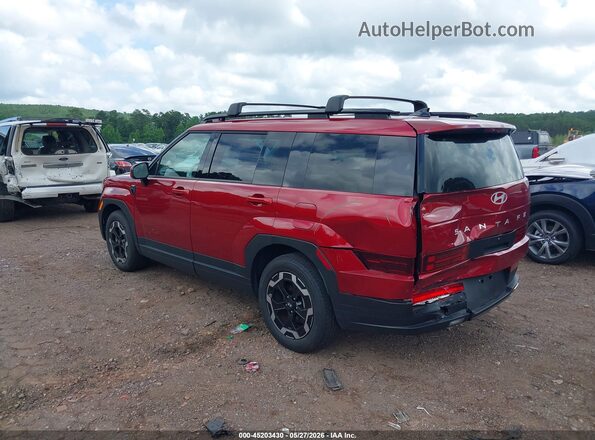 5NMP24GL7SH103614 2025 HYUNDAI SANTA FE Burgundy Trasero izquierdo
