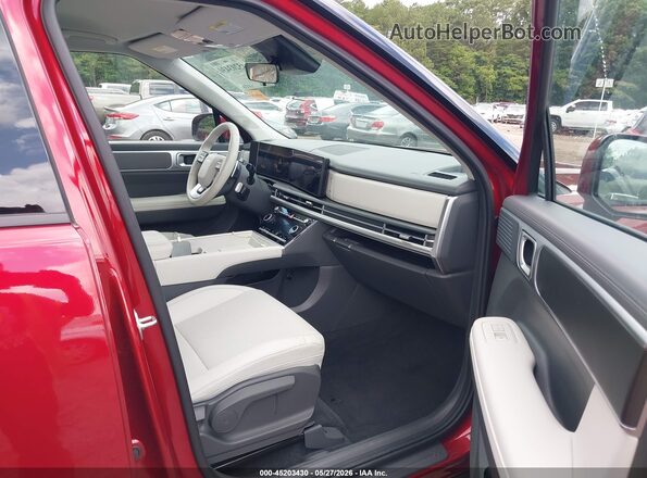 5NMP24GL7SH103614 2025 HYUNDAI SANTA FE Burgundy Vista interior delantera