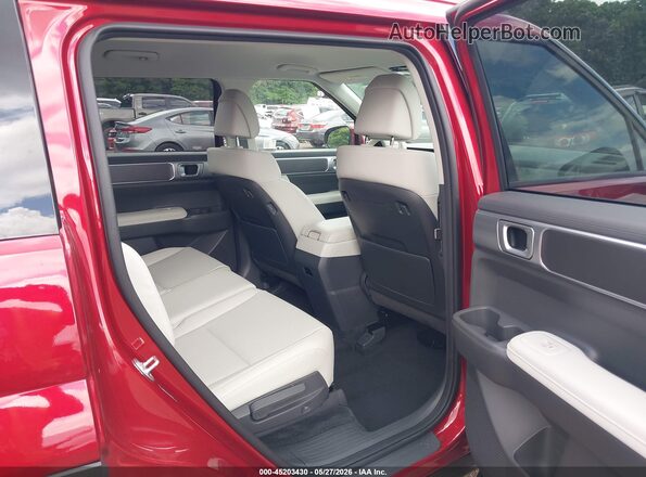 5NMP24GL7SH103614 2025 HYUNDAI SANTA FE Burgundy Vista de la etiqueta del VIN
