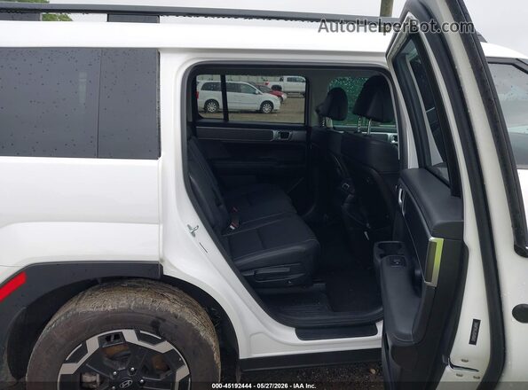 5NMP24GL8SH106831 2025 HYUNDAI SANTA FE White Vista de la etiqueta del VIN
