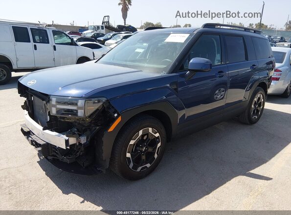 5NMP24GL9SH109060 2025 HYUNDAI SANTA FE Blue Передня ліва чверть