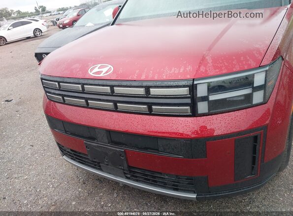 5NMP24GLXTH155501 2026 HYUNDAI SANTA FE Red Widok zestawu wskaźników