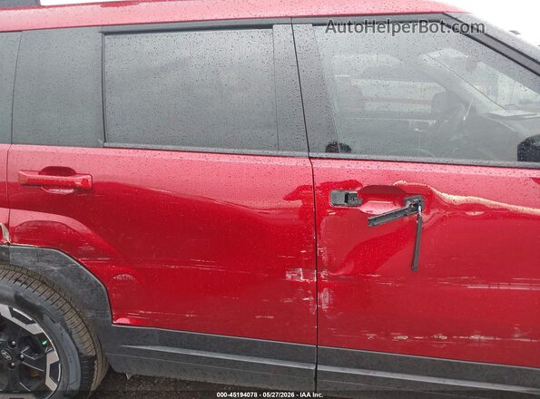 5NMP24GLXTH155501 2026 HYUNDAI SANTA FE Red Widok wnętrza z tyłu