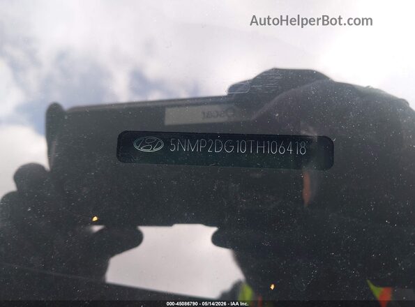 5NMP2DG10TH106418 2026 HYUNDAI SANTA FE HYBRID Blue Engine compartment view
