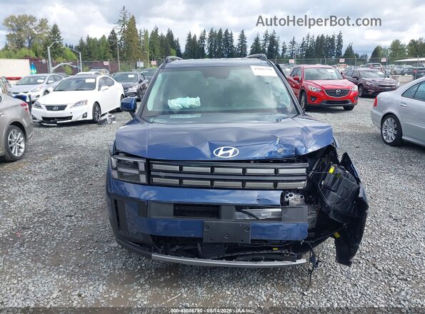 5NMP2DG10TH106418 2026 HYUNDAI SANTA FE HYBRID Blue Rear interior view