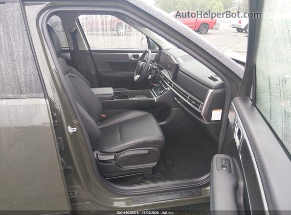 5NMP2DG13RH014017 2024 HYUNDAI SANTA FE HYBRID Green Вид салону спереду