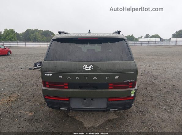 5NMP2DG13RH014017 2024 HYUNDAI SANTA FE HYBRID Green 
