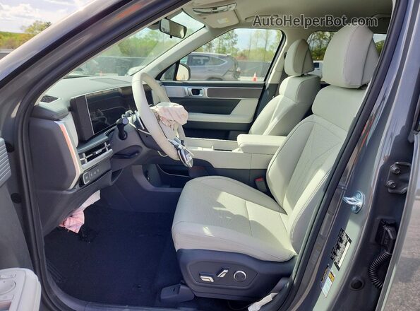 5NMP2DGL4TH195850 2026 HYUNDAI SANTA Gray Front interior view