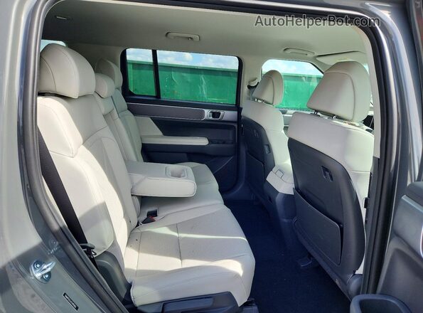 5NMP2DGL4TH195850 2026 HYUNDAI SANTA Gray Rear seats view