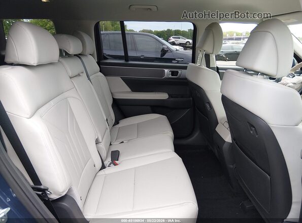 5NMP2DGL5SH089504 2025 HYUNDAI SANTA FE Blue Widok naklejki z numerem VIN