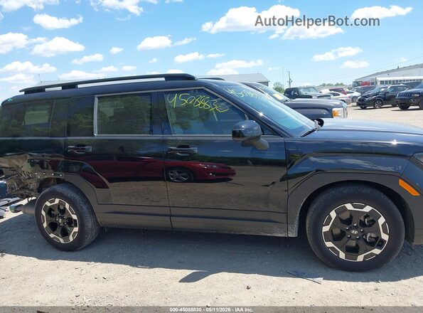 5NMP2DGL7RH009095 2024 HYUNDAI SANTA FE Black Սալոնի 360 աստիճան տեսք