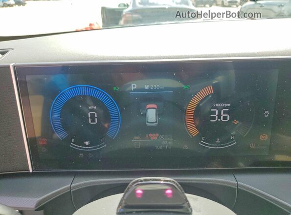 5NMP2DGL7TH173521 2026 HYUNDAI SANTA Black Սարքավորումների վահանակի տեսք