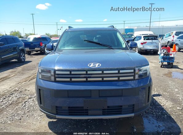 5NMP2DGL8TH201908 2026 HYUNDAI SANTA FE Синий Вид задней части салона