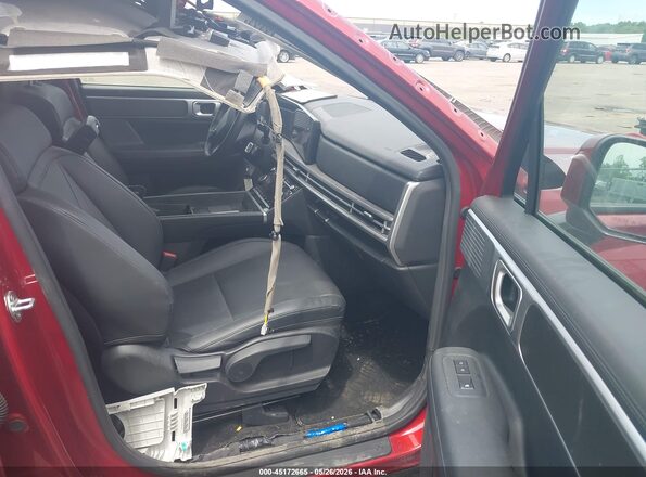 5NMP2DGL9SH079638 2025 HYUNDAI SANTA FE Red Front interior view