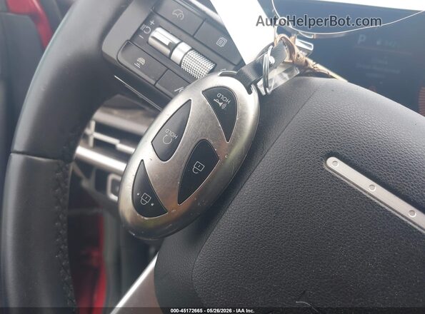5NMP2DGL9SH079638 2025 HYUNDAI SANTA FE Red Dashboard view