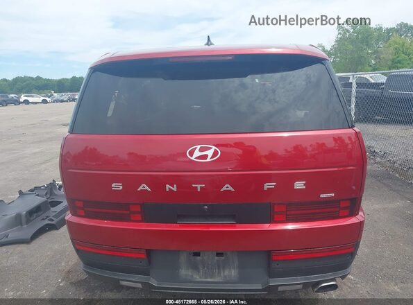 5NMP2DGL9SH079638 2025 HYUNDAI SANTA FE Red 