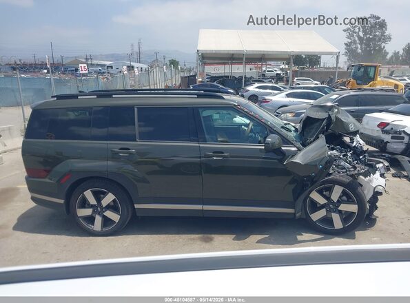 5NMP34G11SH030414 2025 HYUNDAI SANTA FE HYBRID Green Widok wnętrza 360 stopni