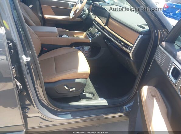 5NMP34G11SH064465 2025 HYUNDAI SANTA FE HYBRID Gray Front interior view
