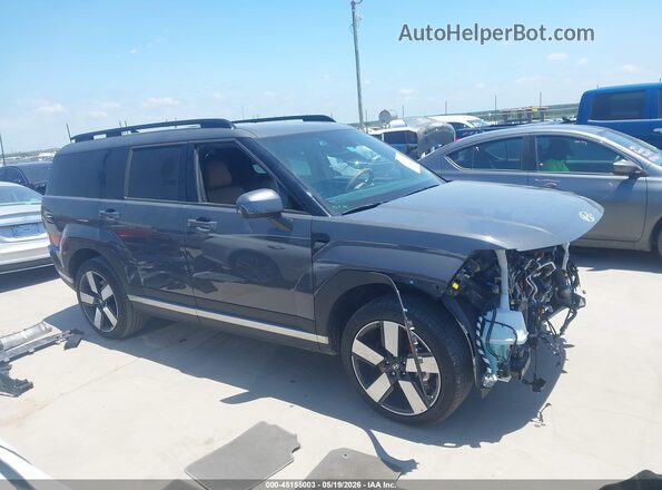 5NMP34G11SH064465 2025 HYUNDAI SANTA FE HYBRID Gray 360 interior view