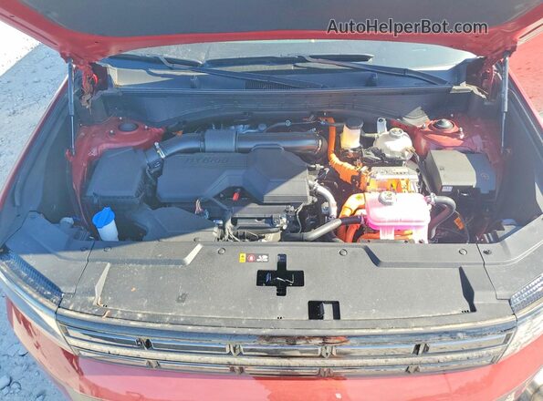 5NMP34G18TH093463 2026 HYUNDAI SANTA Red Vista del compartimento del motor