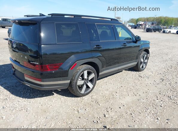 5NMP3DG11TH104822 2026 HYUNDAI SANTA FE HYBRID Black Задня права чверть