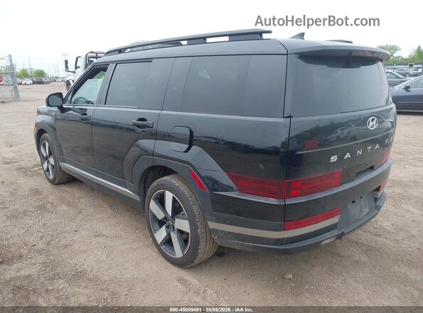 5NMP3DG12SH048565 2025 HYUNDAI SANTA FE HYBRID Black Հետևի ձախ