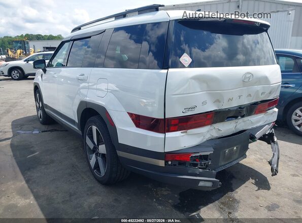 5NMP3DG16RH004630 2024 HYUNDAI SANTA FE HYBRID White უკანა მარცხენა