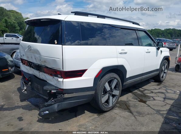5NMP3DG16RH004630 2024 HYUNDAI SANTA FE HYBRID White უკანა მარჯვენა