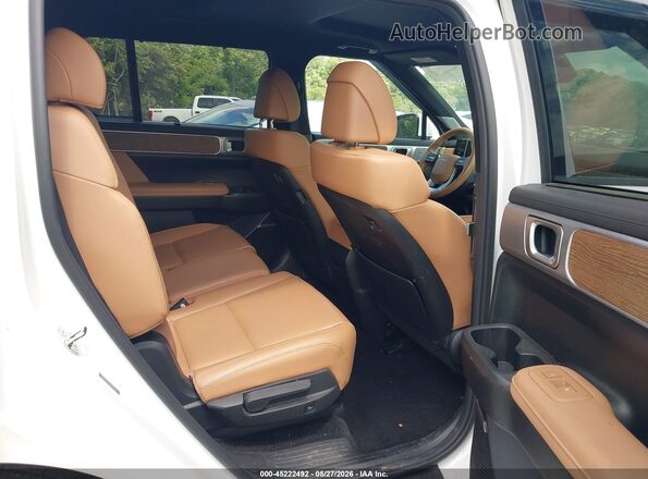 5NMP3DG16RH004630 2024 HYUNDAI SANTA FE HYBRID White VIN კოდის სტიკერის ხედი