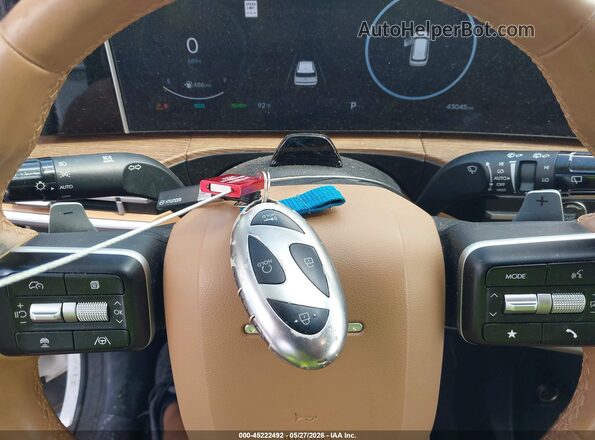 5NMP3DG16RH004630 2024 HYUNDAI SANTA FE HYBRID White წინა პანელის ხედი