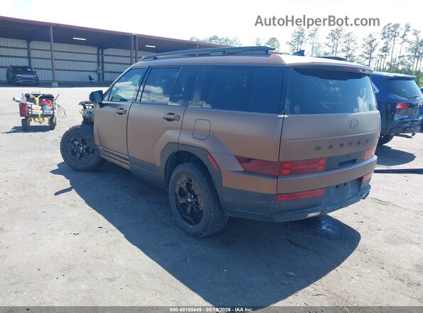 5NMP3DGL0RH004446 2024 HYUNDAI SANTA FE Brown Հետևի ձախ