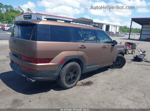 5NMP3DGL0RH004446 2024 HYUNDAI SANTA FE Brown Հետևի աջ