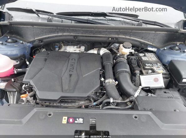 5NMP3DGL5SH149410 2025 HYUNDAI SANTA FE Blue Rear view