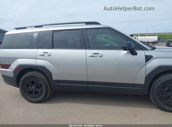 5NMP3DGL6RH051528 2024 HYUNDAI SANTA FE Silver Սալոնի հետևի տեսք