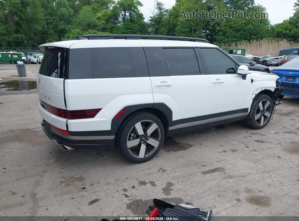 5NMP44GL3SH148141 2025 HYUNDAI SANTA FE White Trasero derecho
