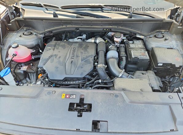 5NMP44GL7RH033679 2024 HYUNDAI SANTA Gray Շարժիչի բաժամունքի տեսք